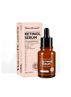 Vibrant Glamour Retinol Serum 2.0 Anti-aging Firming Moisturizing Fade Fine Lines Deep Care Essence 30ml  - Image 1