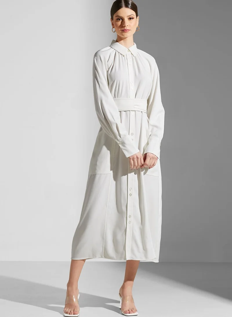 Cmeo collective Button Down Shirt Dress