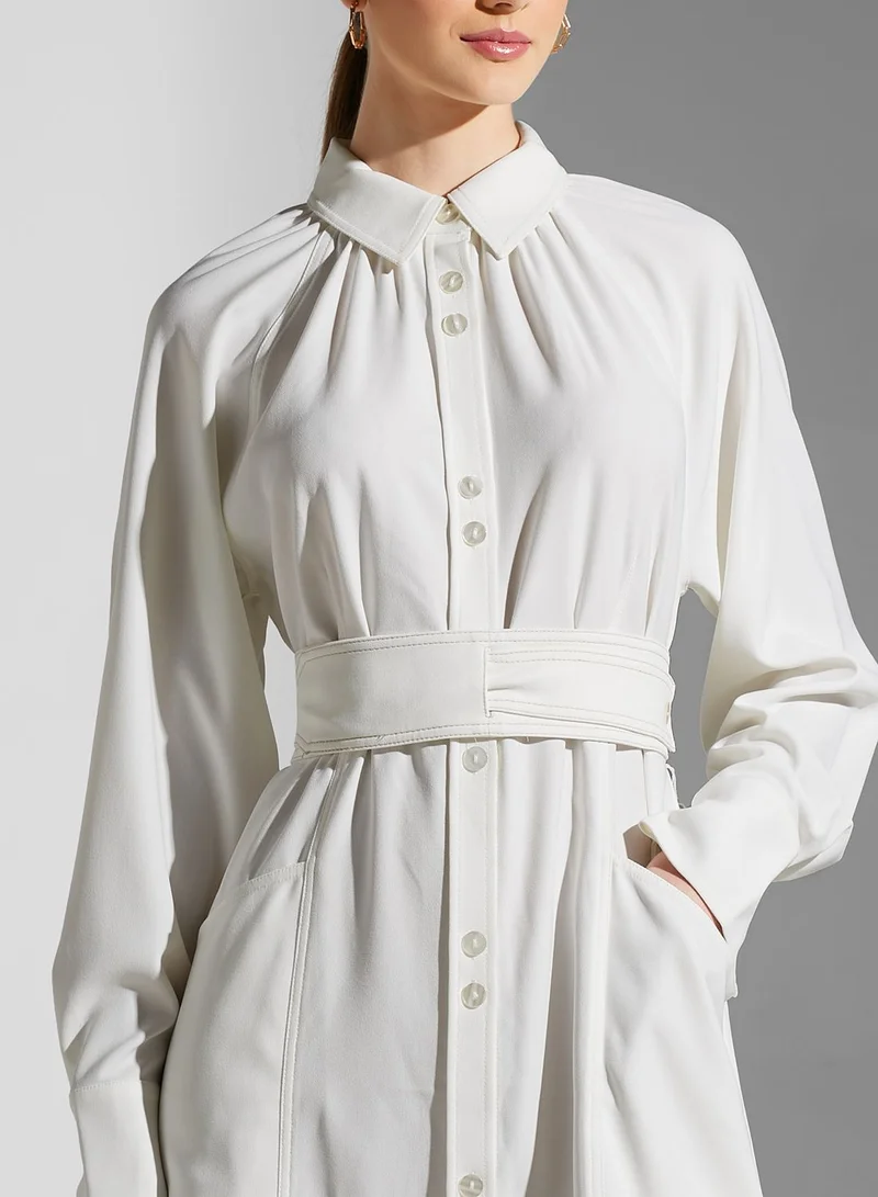 Cmeo collective Button Down Shirt Dress