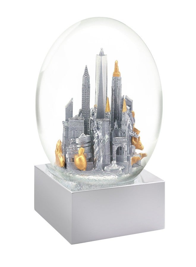 CoolSnowGlobes New York City Silver Cool Snow Globe - Image 1