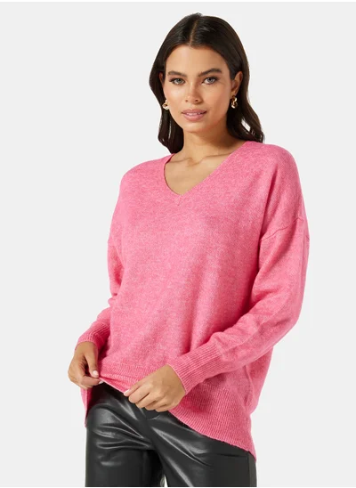 VERO MODA Essential V Neck Sweater