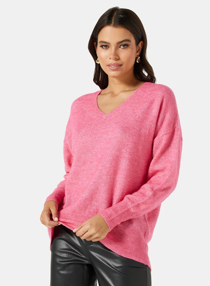 VERO MODA Essential V Neck Sweater