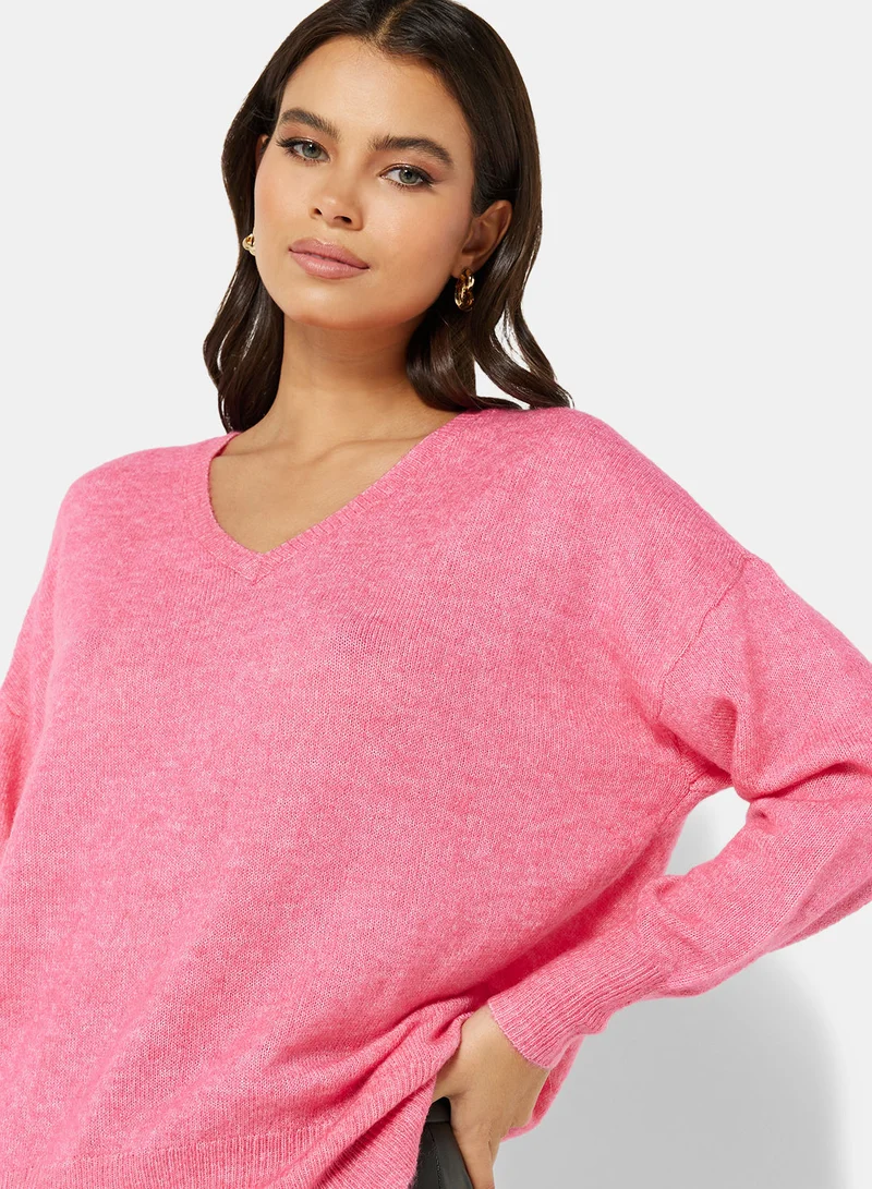 VERO MODA Essential V Neck Sweater