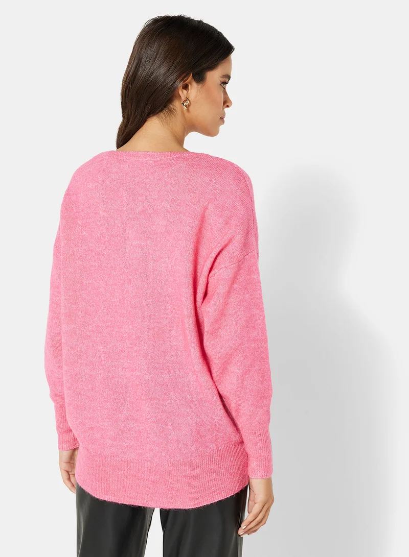 VERO MODA Essential V Neck Sweater