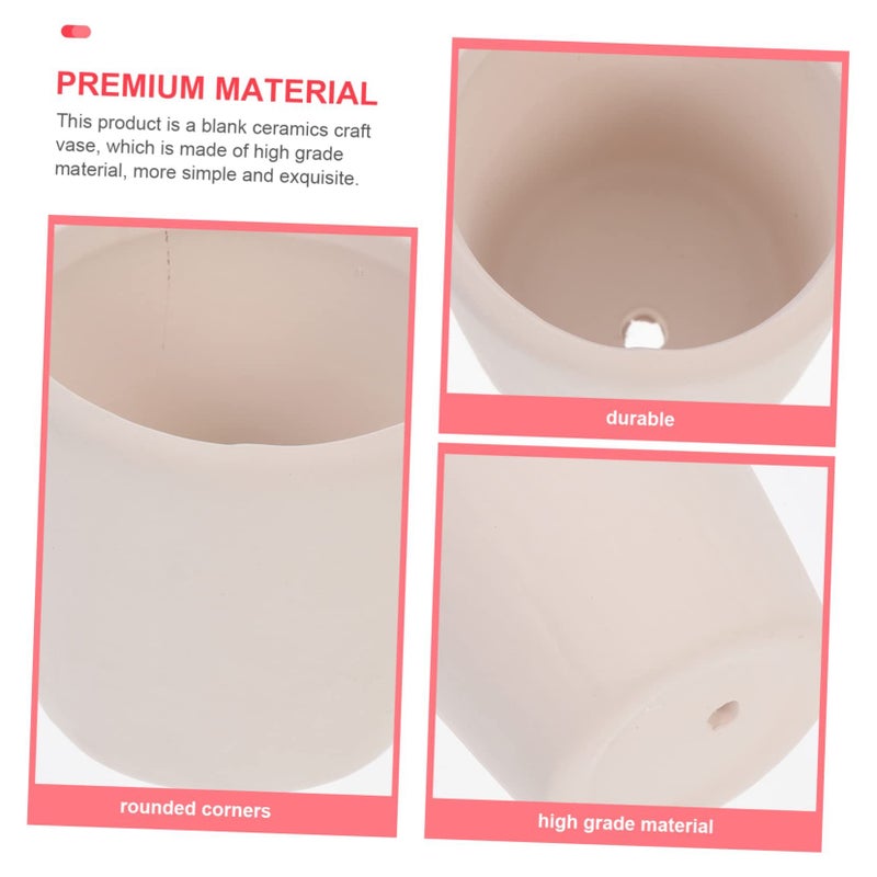 Beaupretty DIY Painting Flower Pot with White Blank Ceramic Vase and Tools - Image 5