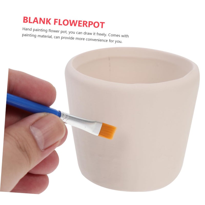 Beaupretty DIY Painting Flower Pot with White Blank Ceramic Vase and Tools - Image 4