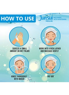 Junsui Naturals Face Wash With Whitening Cool 100 G (Pack Of 2)  - Image 5