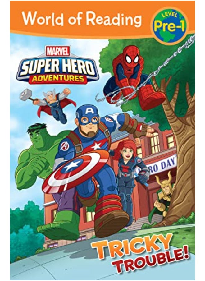 null - World of Reading Super Hero Adventures: Tricky Trouble!: Level Pre-1 - Image 1