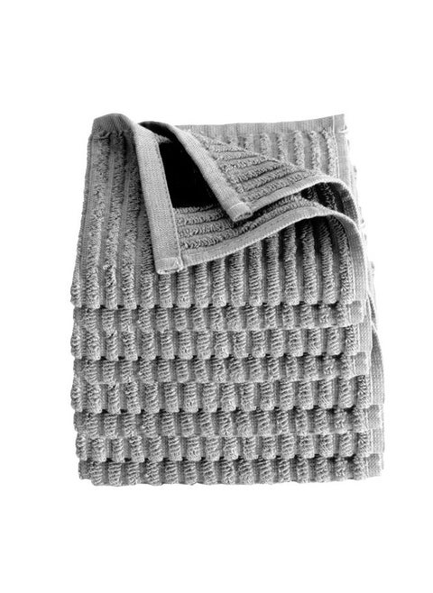Signoola Multi-Purpose Towel Set Of 4 Pcs 30 x 30 cm Grey stripe, 100% cotton