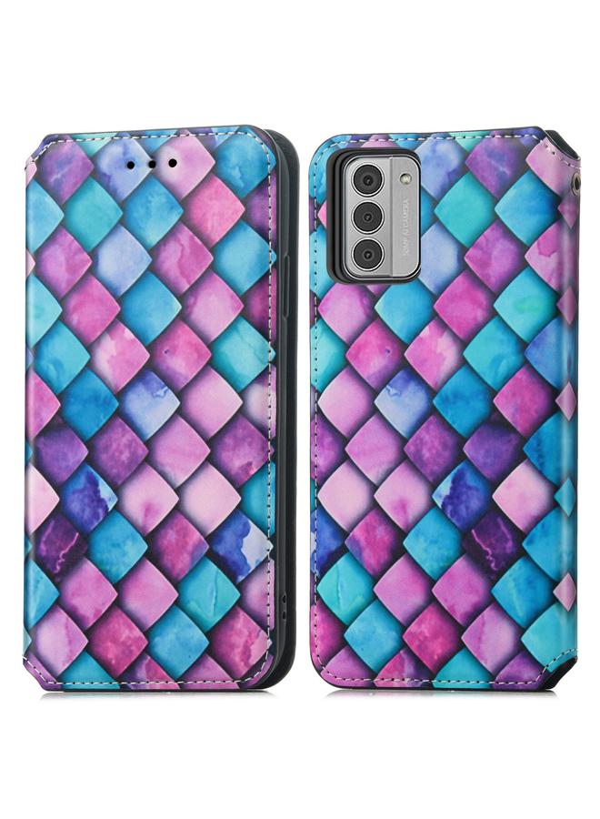 S-TOP Case For Nokia G42 CaseNeo Colorful Magnetic Leather Phone Case - Image 2