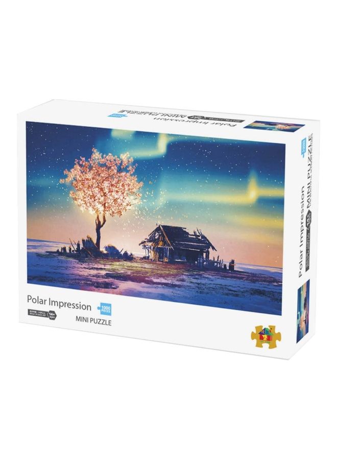 NIBEMINENT 1000-Piece Polar Impression Mini Puzzle Set 11.6 x 16.5inch - Image 1