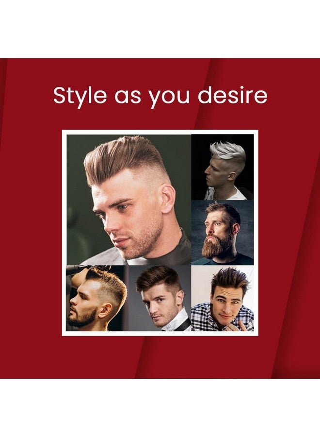 Nishman Hair Styling Hair Wax Gold One: Gloss Finish | Shine Hair Style | Re-Stylable Wax for Men (100g/100ml) - Image 3