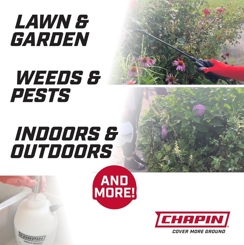 CHAPIN 16109 1-Gallon Home and Garden Sprayer, Translucent - 2 Pack - Image 5