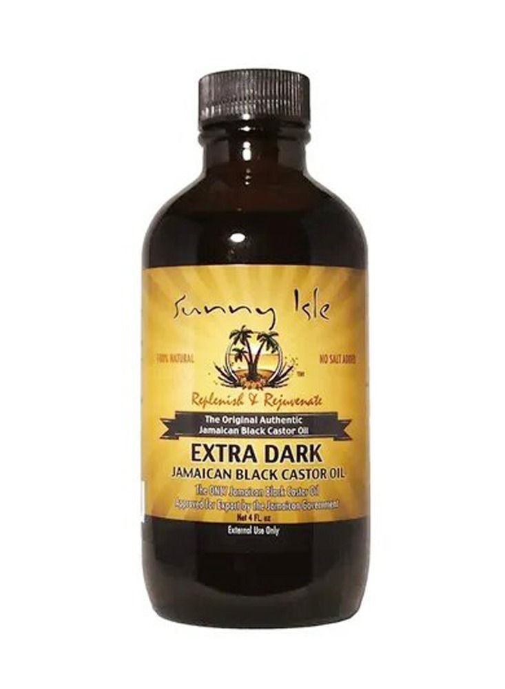 صاني آيل زيت الخروع الجامايكي مع أسود داكن إضافي 4ounce - Image 1