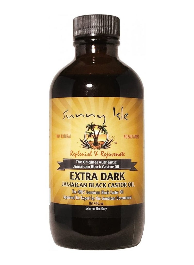 صاني آيل زيت الخروع الجامايكي مع أسود داكن إضافي 4ounce - Image 2