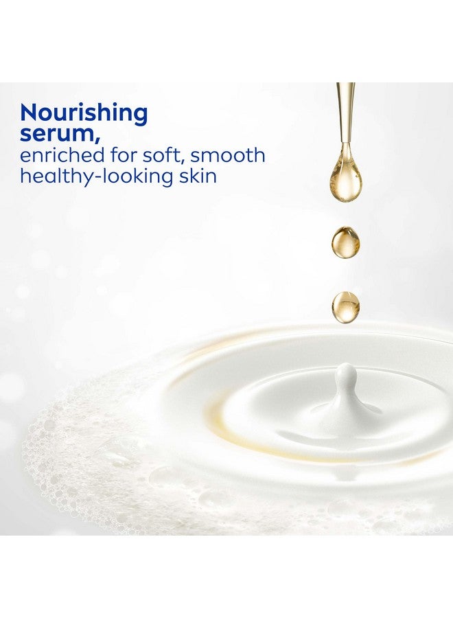 نيفيا غسول الجسم المنعش من نيفيا بالريحان والشاي الأبيض، غسول للجسم معطر مع سيروم مغذي، زيوت نباتية، دهون أساسية للبشرة وفيتامينات، زجاجة سعة 20 أونصة سائلة - Image 5