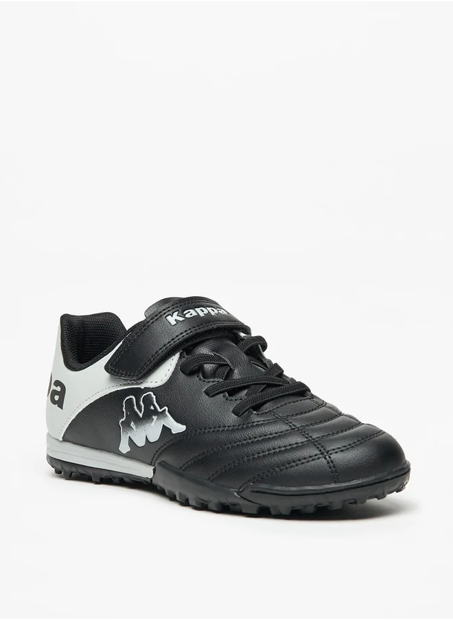 Kappa Boys' Logo Detail Sports Shoes with Hook and Loop Closure