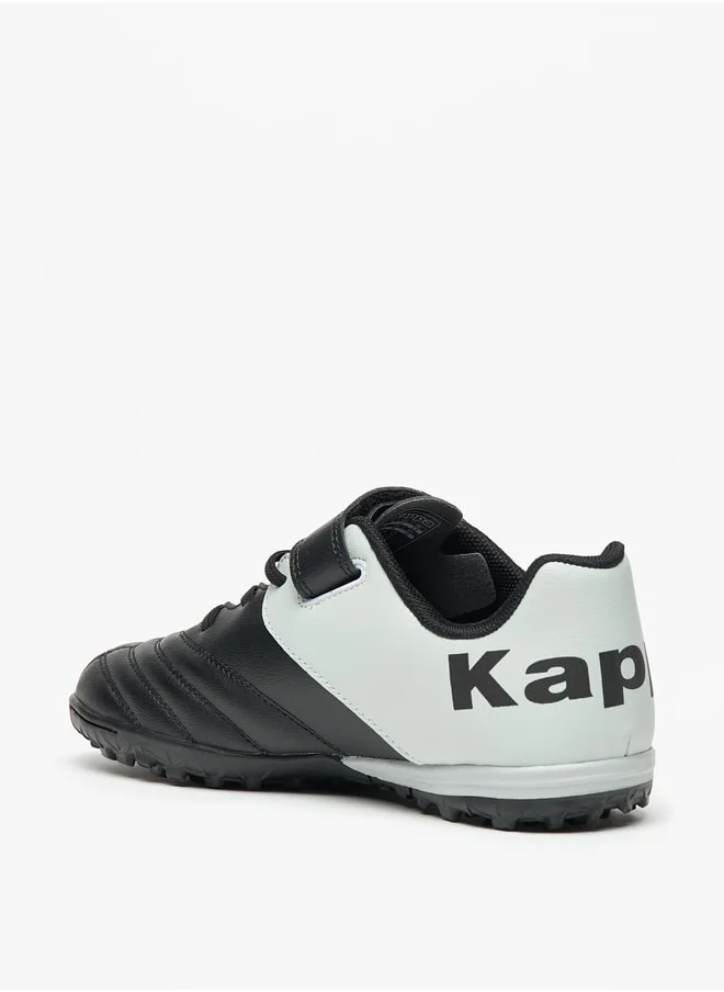 Kappa Boys' Logo Detail Sports Shoes with Hook and Loop Closure