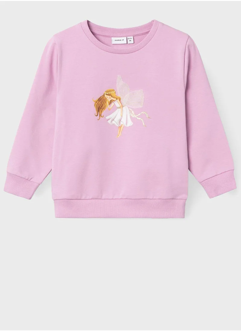 NAME IT Kids Graphic  Sweatshirt