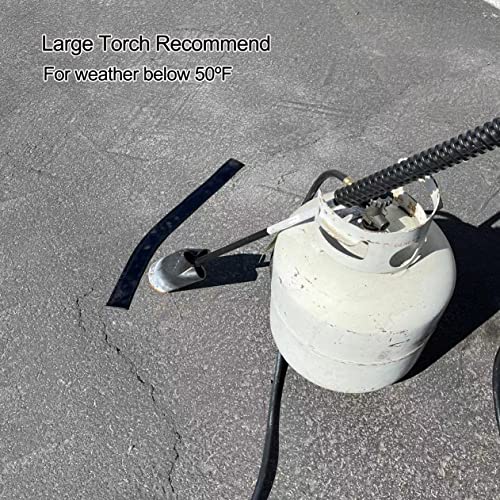 EWT Premium Asphalt Tarmac Parking lot Joint and Crack Sealer Repair Hot-Filler II Tape 2IN x 50 FT Long (3mm Thick) - Image 3