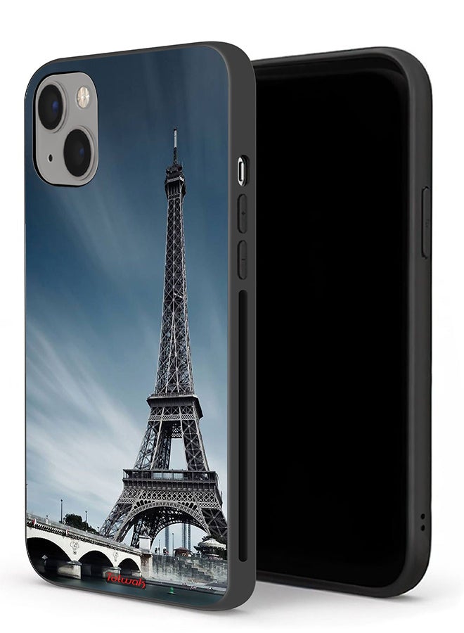 Tolwak Apple iPhone 13 Protective Case Eiffel Tower - Image 1