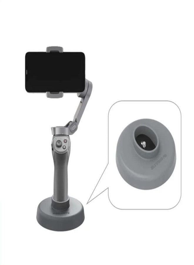 GetZget قاعدة دعم GetZget® Sunnylife لكاميرات Osmo 3 و Om 4، متوافقة مع DJI Osmo 3 و Om 4، ملحقات قاعدة دعم دائرية - Image 1