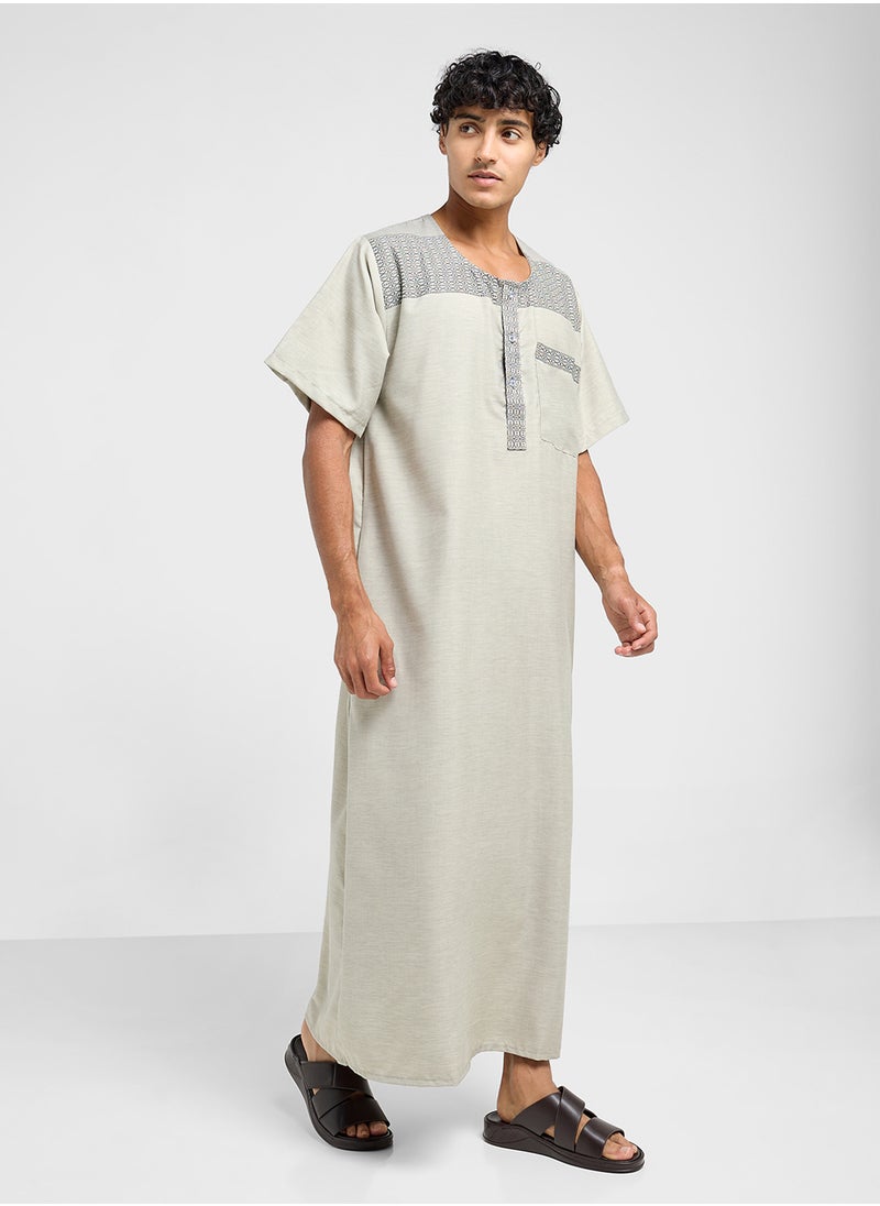 Robert Wood Elegant Thobe  - Image 1