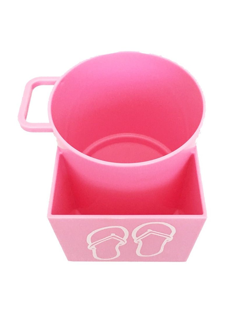 Salla Beach Beverage Holder Sand Spiker Pink 21x10cm - Image 2