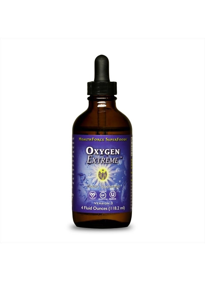 HEALTHFORCE SUPERFOODS - Oxygen Extreme - Liquid - 4 Fl Oz Liquid Dropper - Image 1