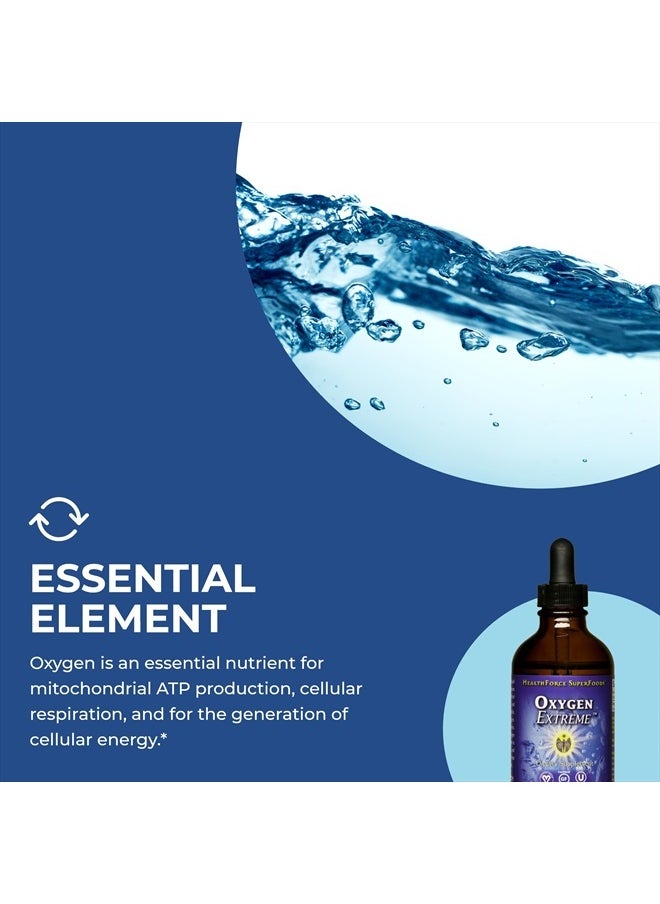 HEALTHFORCE SUPERFOODS - Oxygen Extreme - Liquid - 4 Fl Oz Liquid Dropper - Image 1