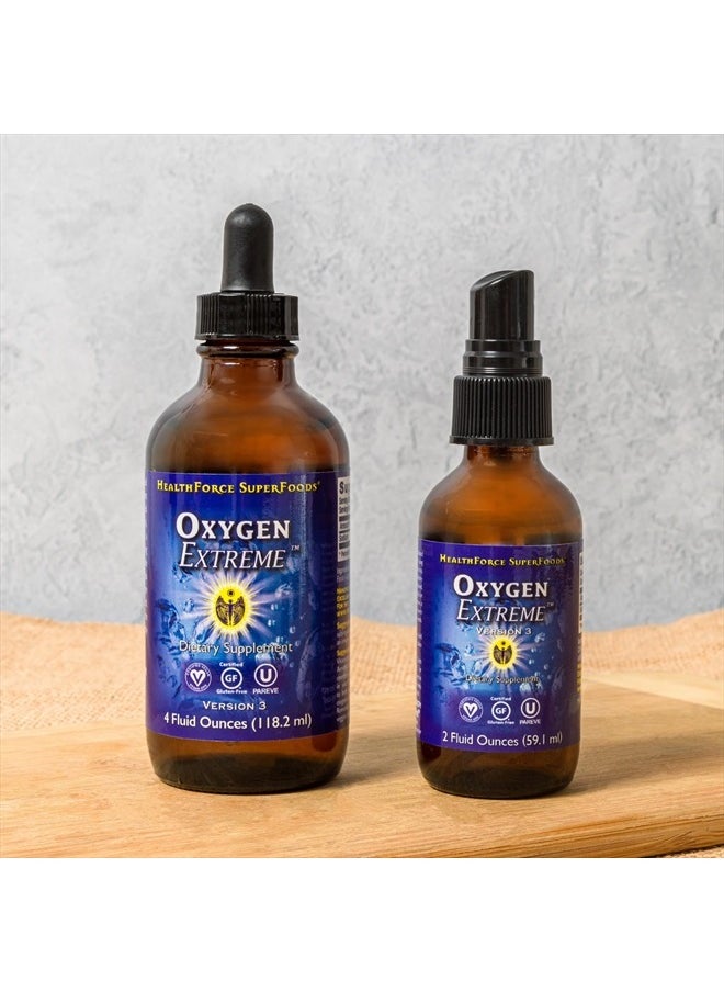 HEALTHFORCE SUPERFOODS - Oxygen Extreme - Liquid - 4 Fl Oz Liquid Dropper - Image 1