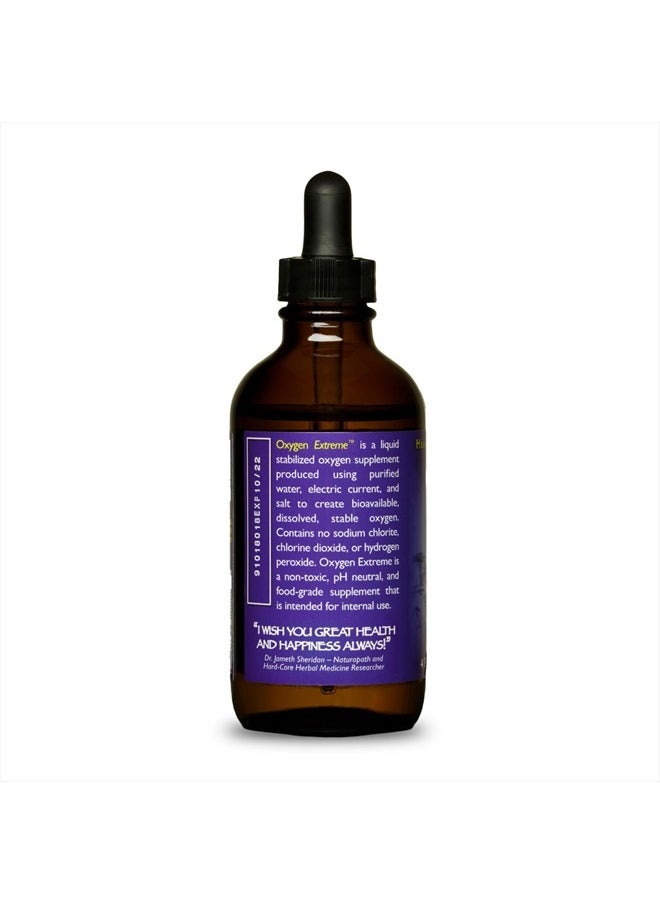 HEALTHFORCE SUPERFOODS - Oxygen Extreme - Liquid - 4 Fl Oz Liquid Dropper - Image 1