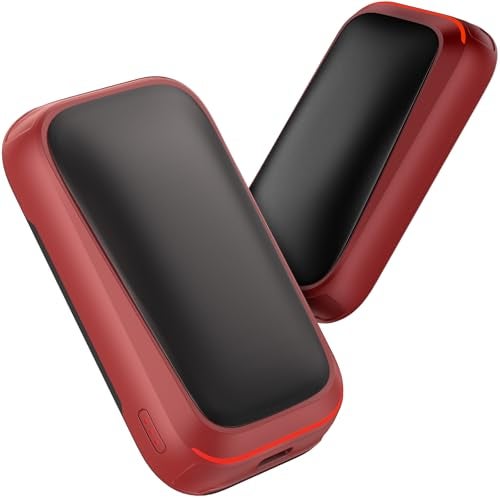 Gaiatop Electric Hand Warmers Rechargeable, Magnetic Pocket Hand Warmer 2-Pack, 3s Fast Heating, Fits in Gloves, for Winter Sports, Hunting, Fishing, Stocking Stuffers Gifts for Men Women - Image 1