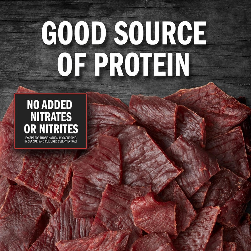 Jack Link's Beef Jerky, Teriyaki, Half Pounder Large Jerky Bag – Flavorful Meat Snack, Ready to Eat Protein Snacks with 11g of Protein, Made with 100% Beef, Keto, Paleo & Carnivore Diet Ready - Image 4