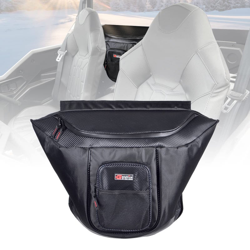 Goldfire UTV Gear Bag UTV Center Seat Organizers Behind Seat Storage Bags Fits for Polaris General 10004 1000 20162024 Polaris General 1000 Accessories