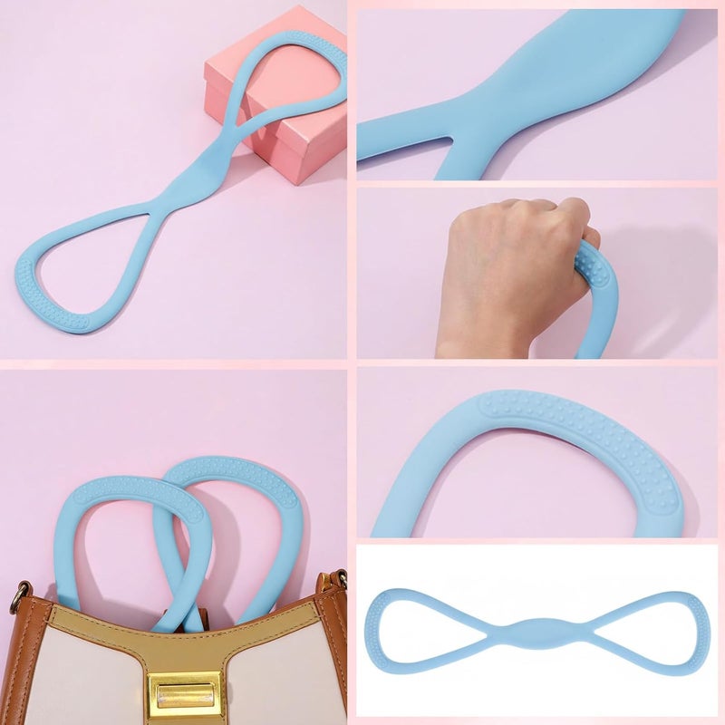 Yolev Arm Resistance Bands 8 Shaped Resistance Bands with Handles for Shoulder Back Arm Workout for Yoga Fitness Equipment - Image 5
