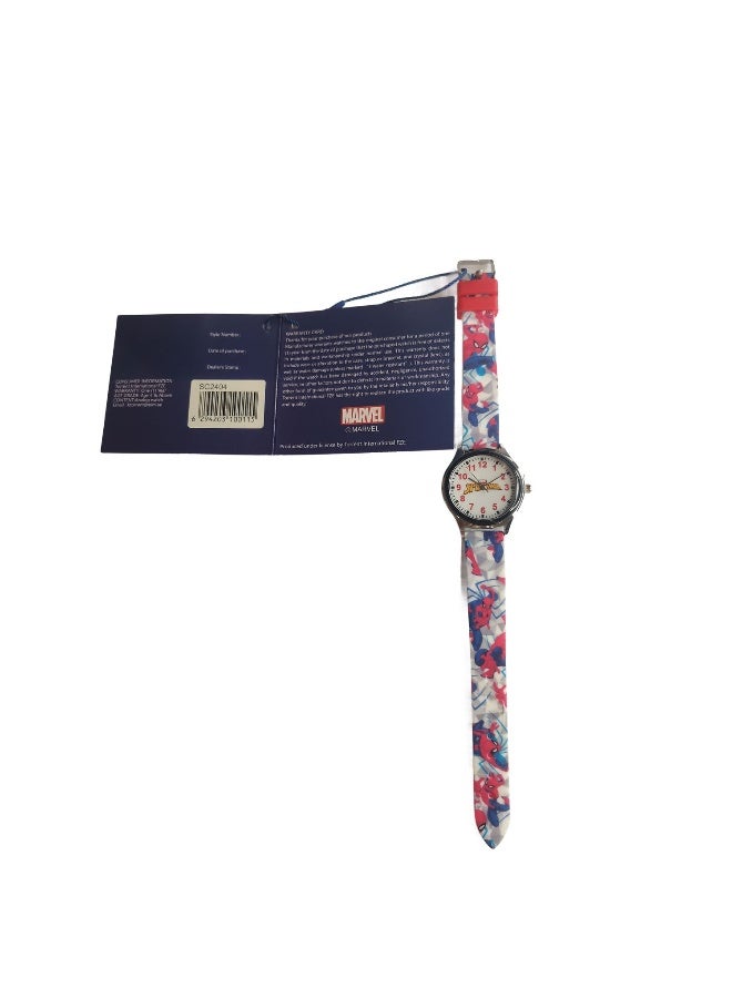 MARVEL Marvel Spider-Man SC2404 Kids' Analog Watch in Tin Box  - Image 2