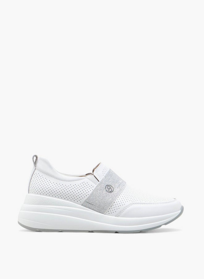 Celeste Women's Textured Slip-On Sneakers - Image 3