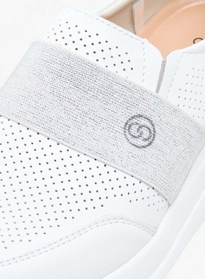 Celeste Women's Textured Slip-On Sneakers - Image 4