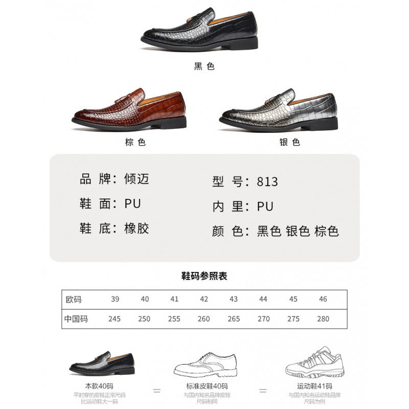 Dropshipping 2026 Men'S Formal Loafers Creative Casual Tassel Men'S Shoes Trade - Image 1