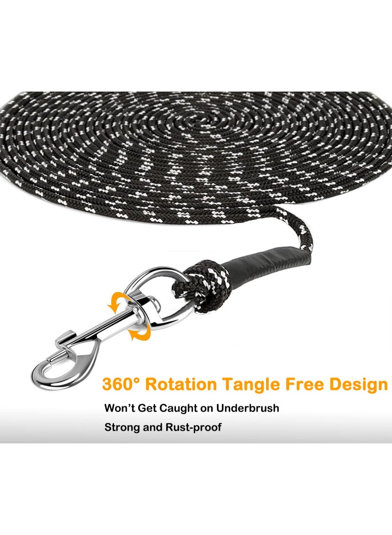 Extra Long Cat Leash for Yard, 15M/50FT Lightweight Outdoor Cat Leash Long Light Extension, Long Thin Lead for Rabbits, Kitten, Puppy and Small Animals - Image 4