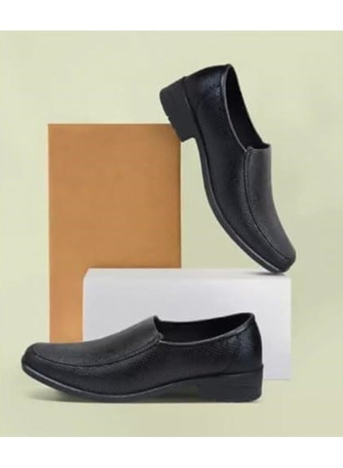 أجانتا حذاء رسمي رجالي PG 460 - حذاء رسمي - أسود - Image 4