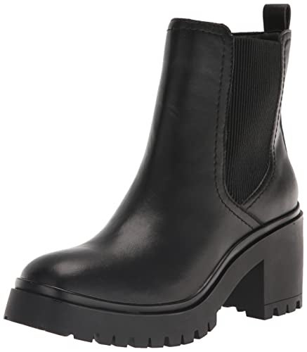 Blondo Womens Raquel Waterproof Chelsea Boot Black 10