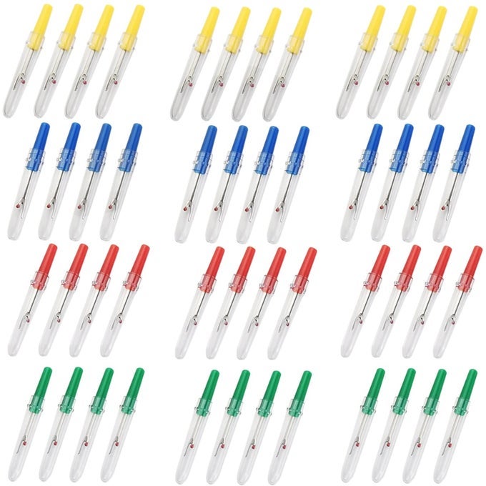 48PCS COLORFUL SEAM RIPPER SEAM RIPPERS FOR SEWING TOOL HANDY STITCH RIPPER HEM RIPPER SEWING STITCHES SEWING TOOLS FOR OPENING REMOVING SEAMS AND HEMS