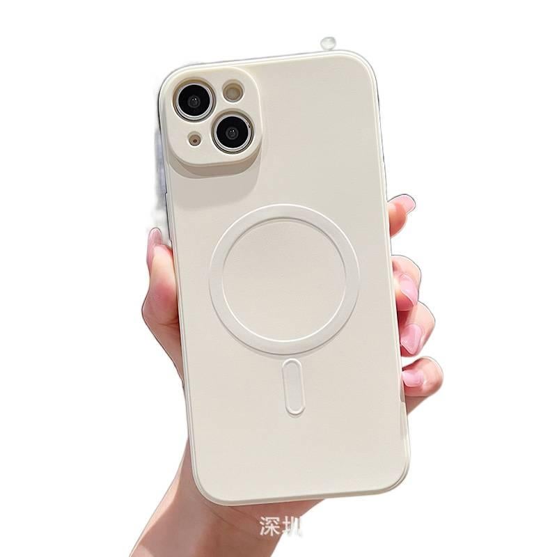 MagSafe Case | Antique White TPU | Shockproof Cover for iPhone 12 - Image 1
