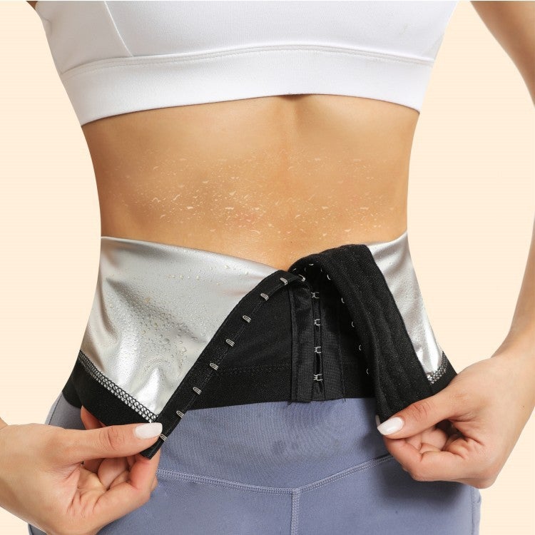 Adjustable Sweat Waist Trainer Belt for Women Tummy Control Body Shaper for Yoga and Fitness - Image 2
