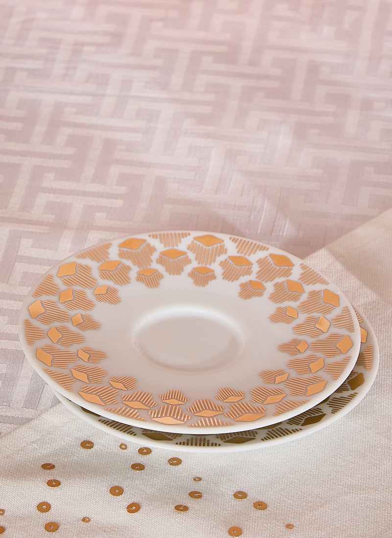 Silsal Tamrah Istikanah & Saucer Luna Set Of 2 - Image 3