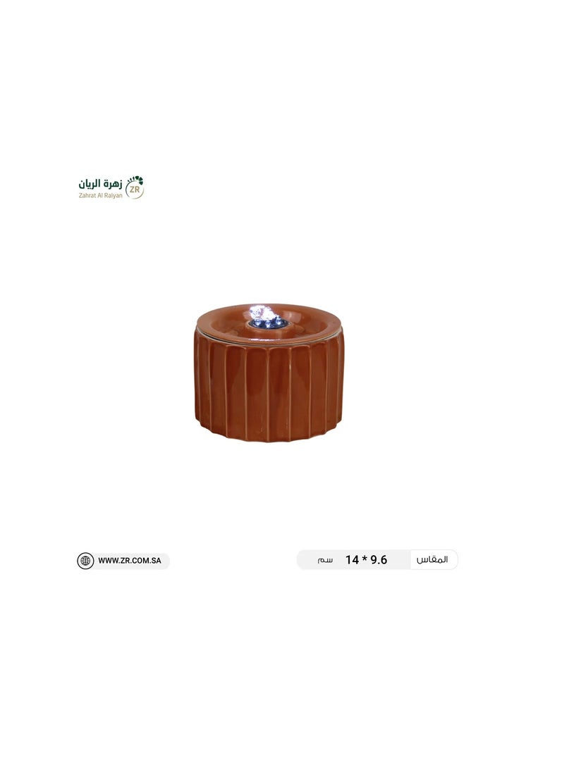 Zahrat Al Raiyan Polygonal ceramic desk fountain 