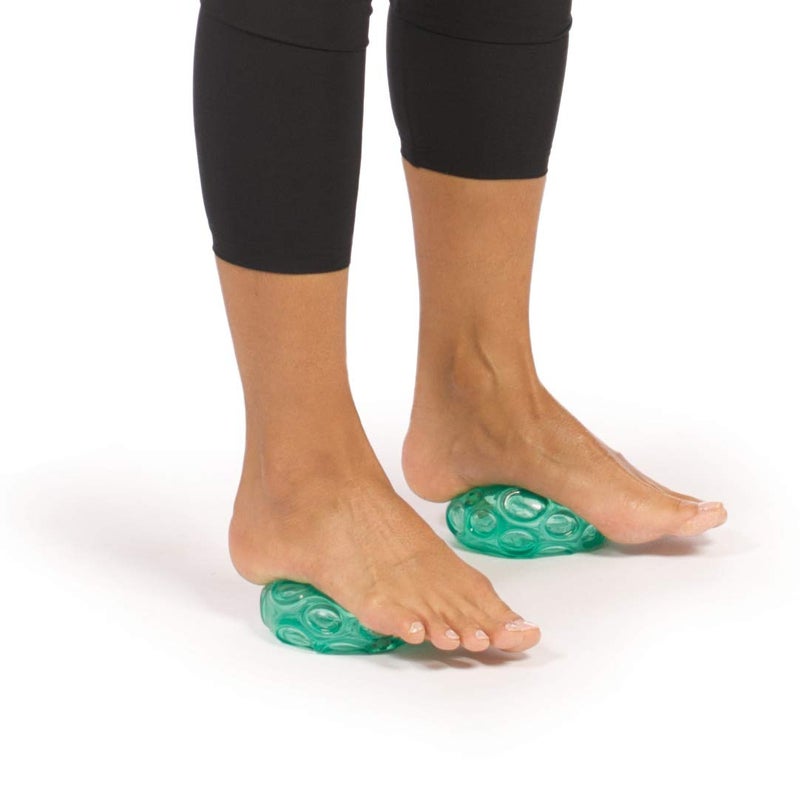 OPTP Franklin Method Textured Ball Set - 2 Inflatable Massage Balls; Textured Ball Set for Self-Massage, Exercise, Muscle Tension and Myofascial Relief - Image 2