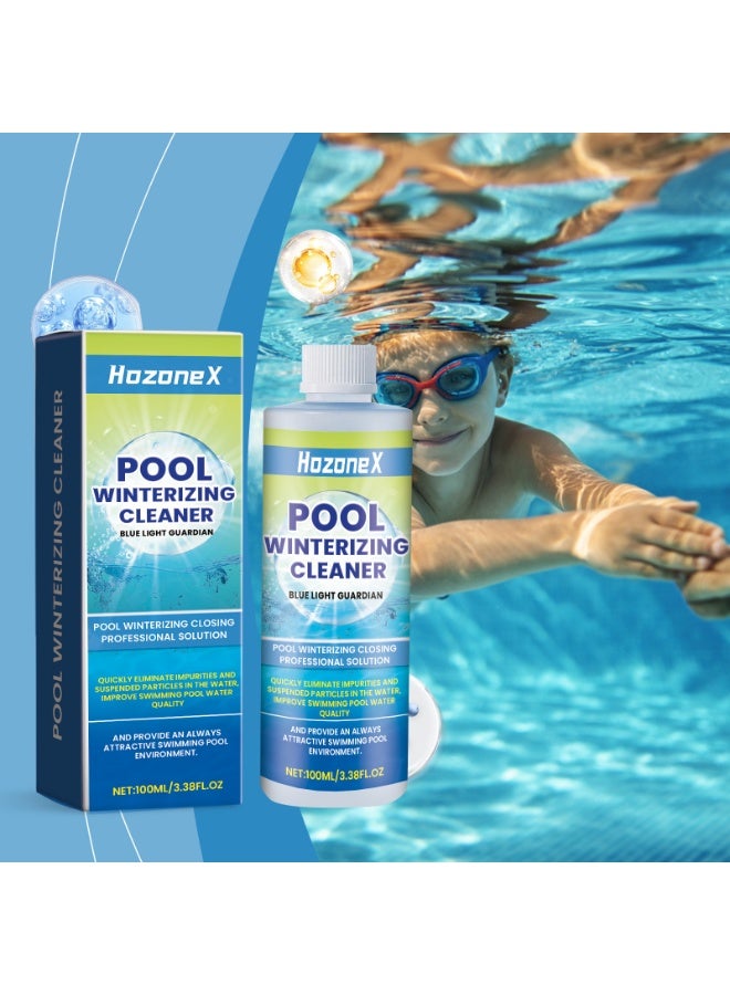 HozoneX Pool Purifier (100ml) improves the water quality of home, public, and outdoor pools. - Image 2